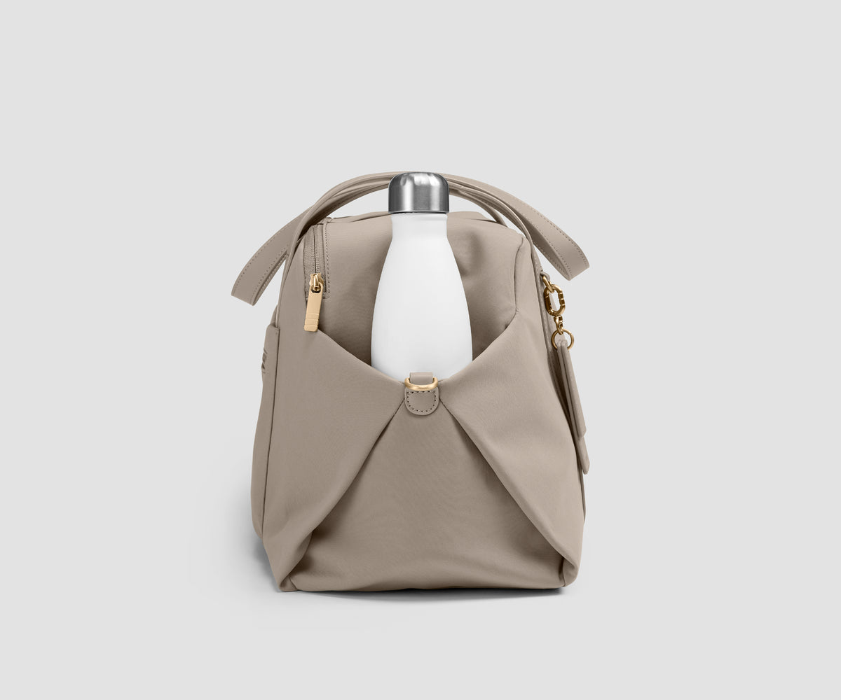 Signature Companion Bag in Dune Taupe