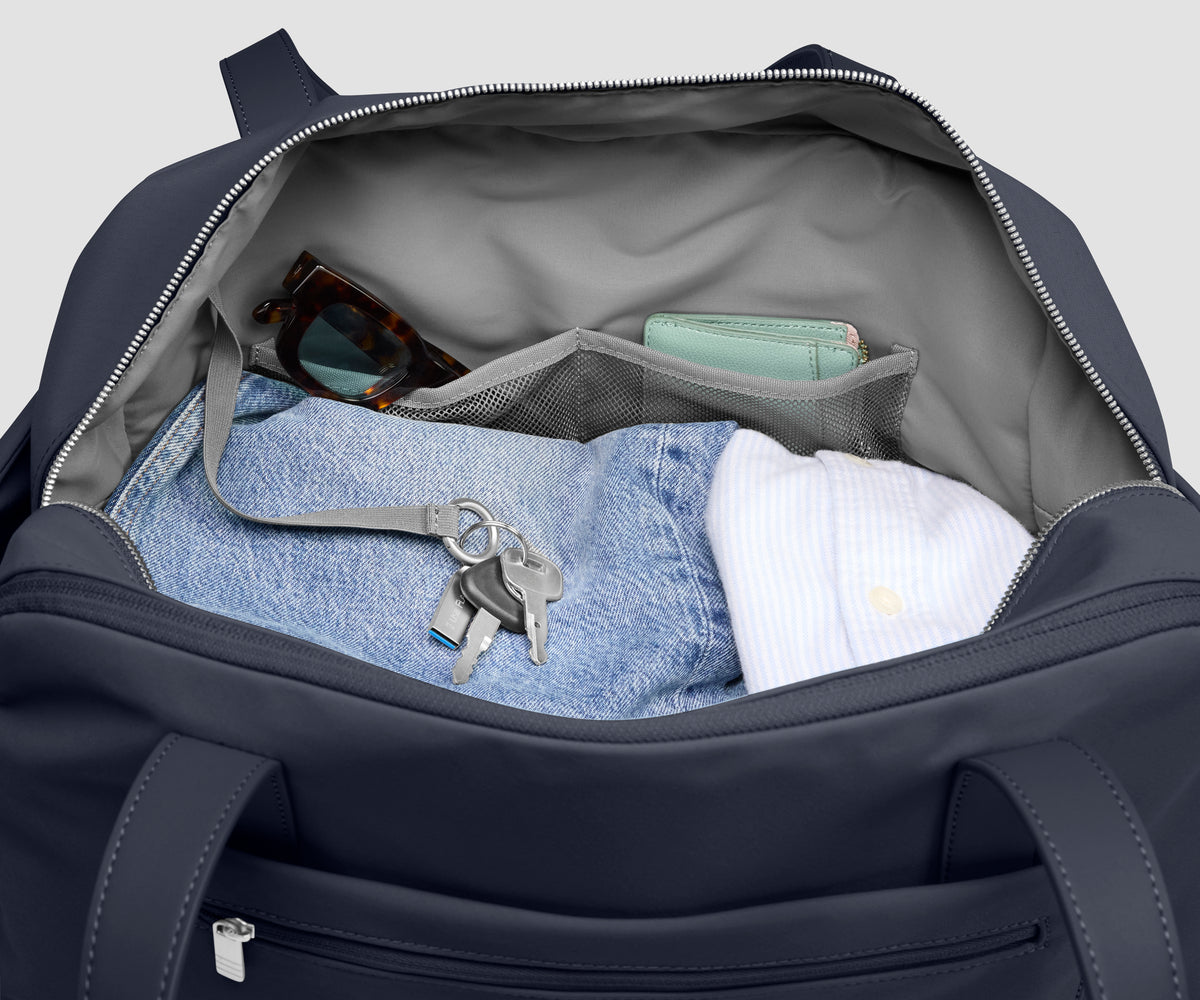 Signature Companion Bag in Navy Blue