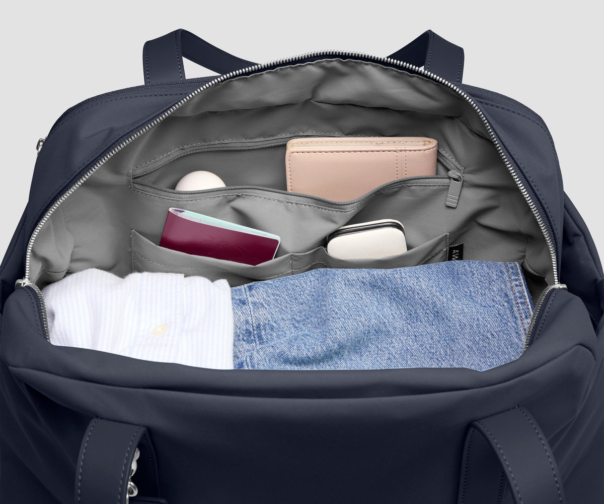 Signature Companion Bag in Navy Blue
