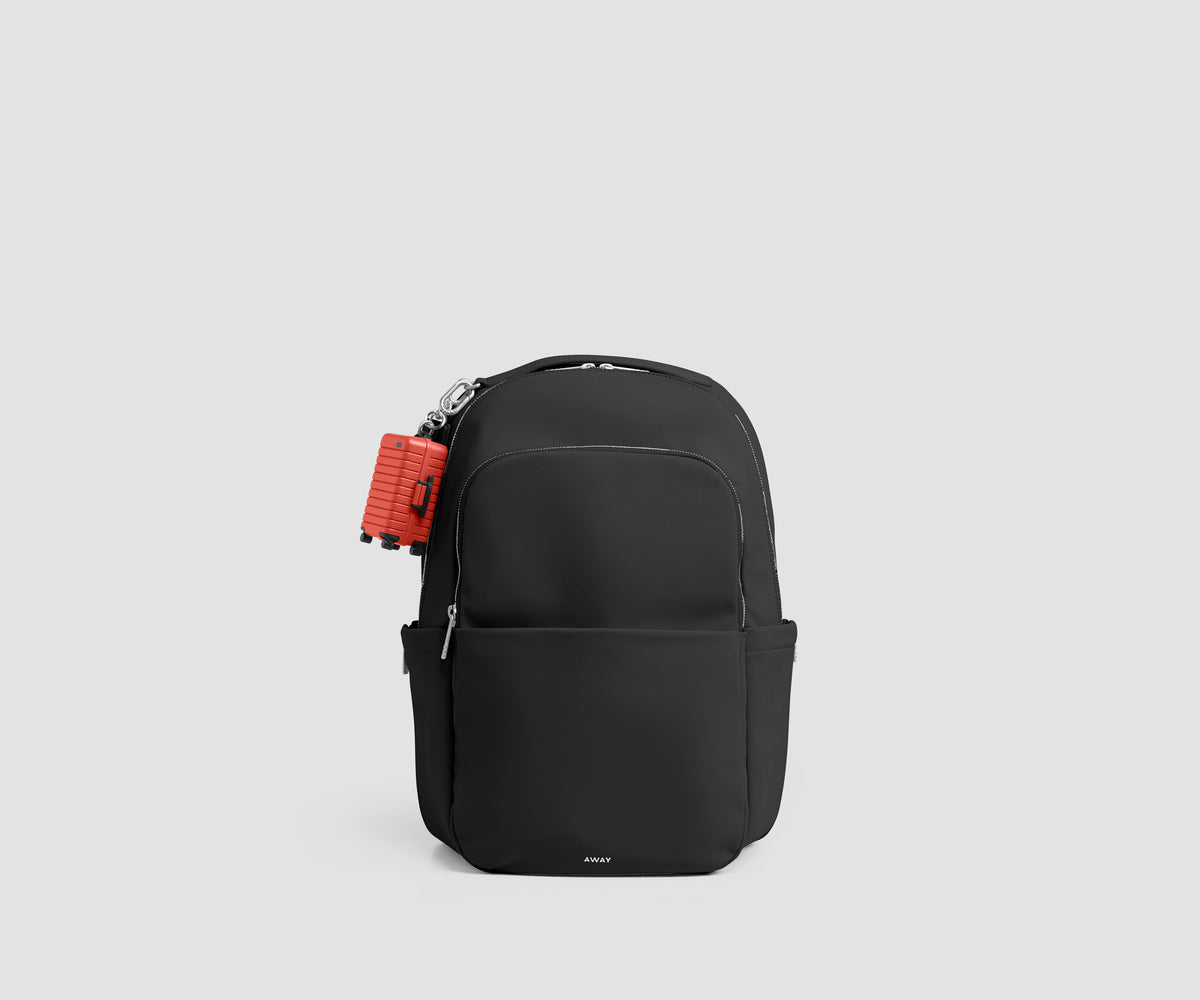 Slim Commuter Backpack in Jet Black