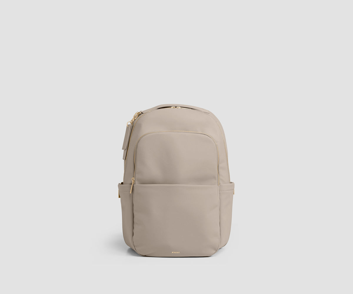 Slim Commuter Backpack in Dune Taupe