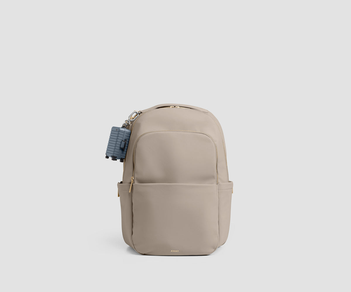 Slim Commuter Backpack in Dune Taupe