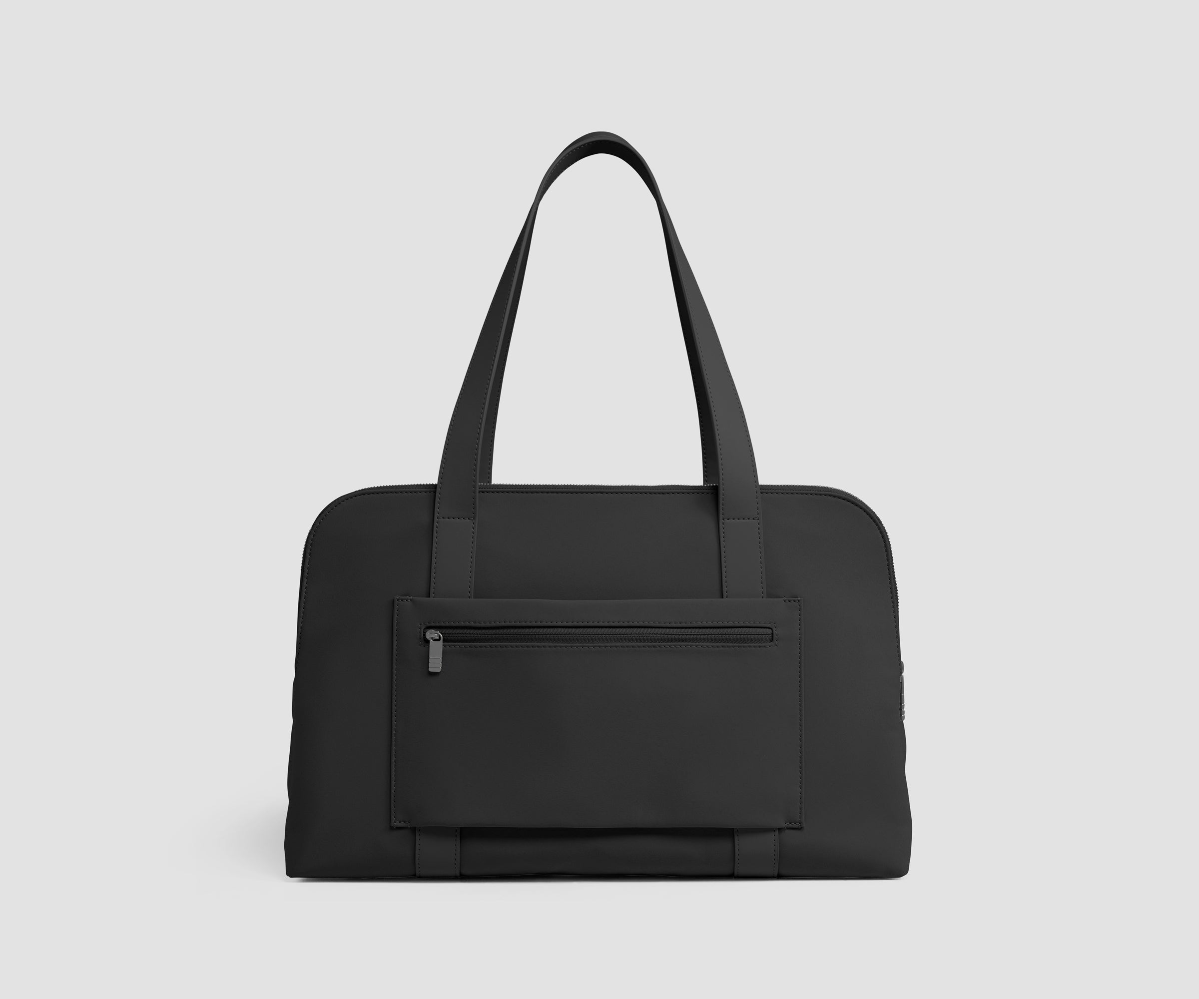 Signature Triple Zip Duffle in Jet Black | Away