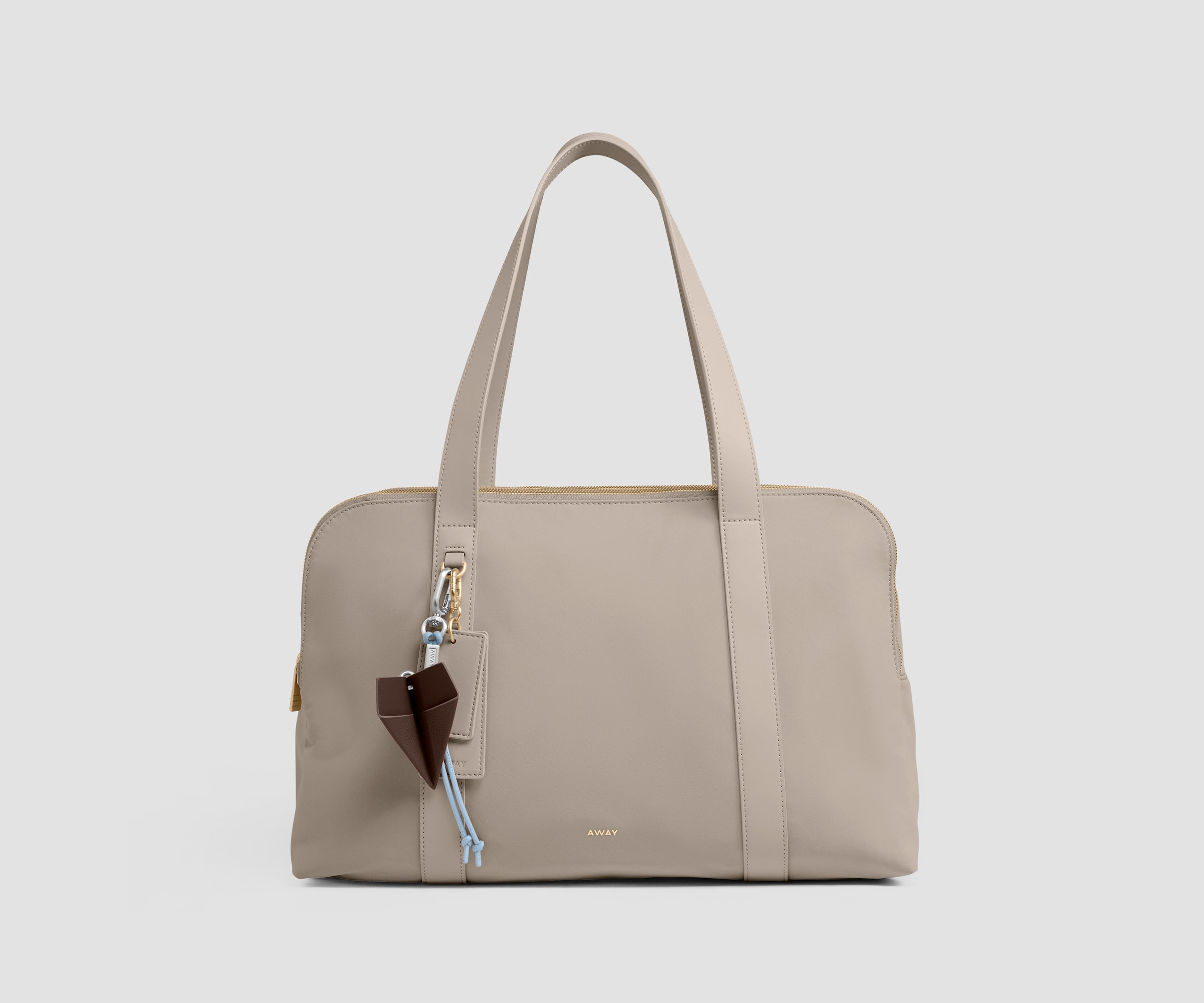 Signature Triple Zip Duffle in Dune Taupe | Away