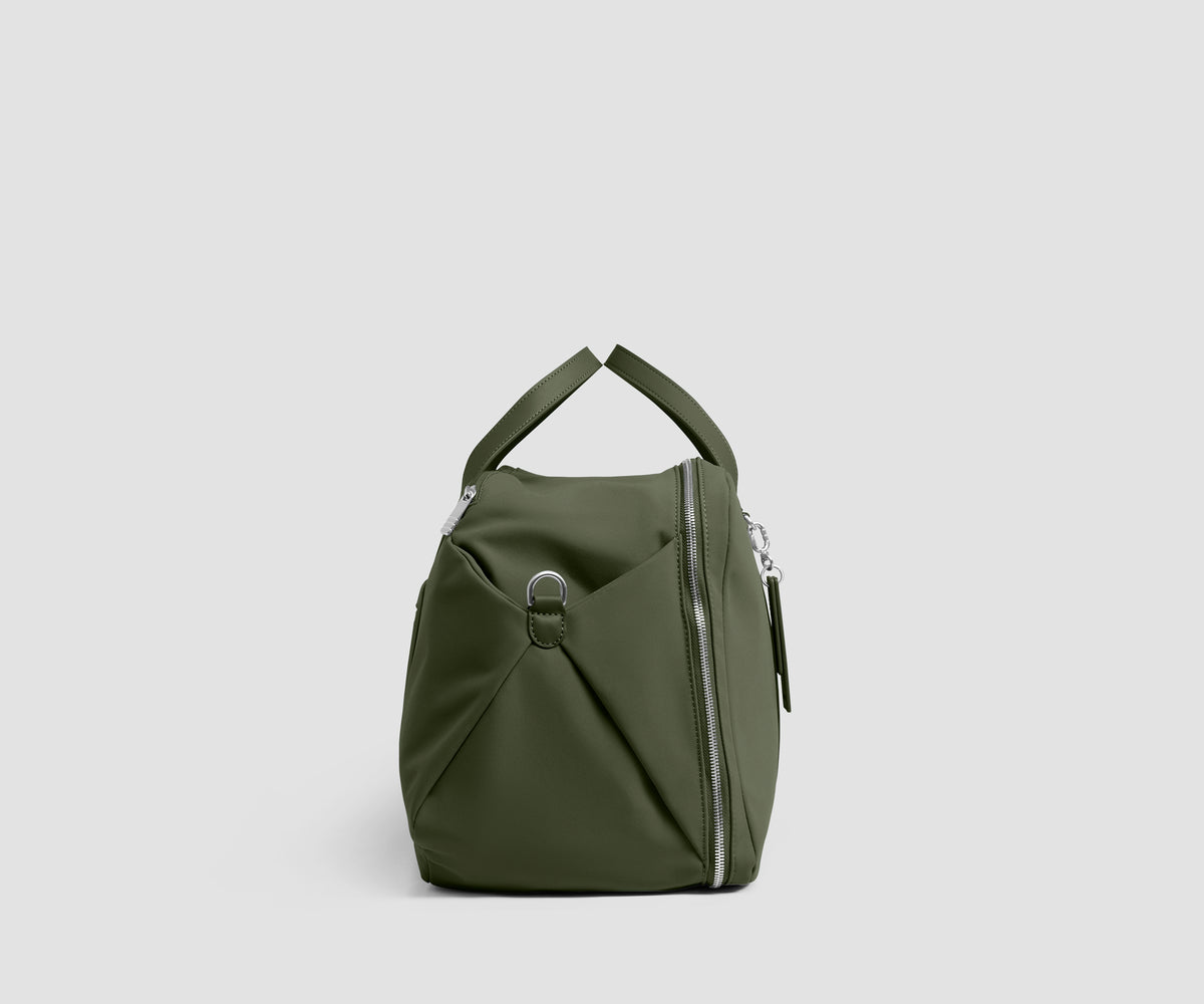 Signature Weekender in Olive Green