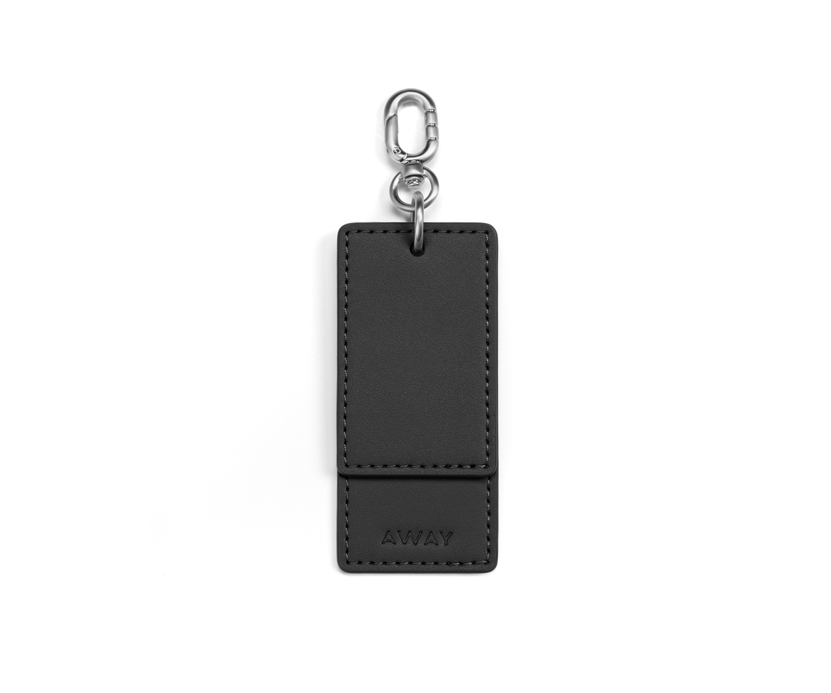 Signature Bag Tag in Jet Black