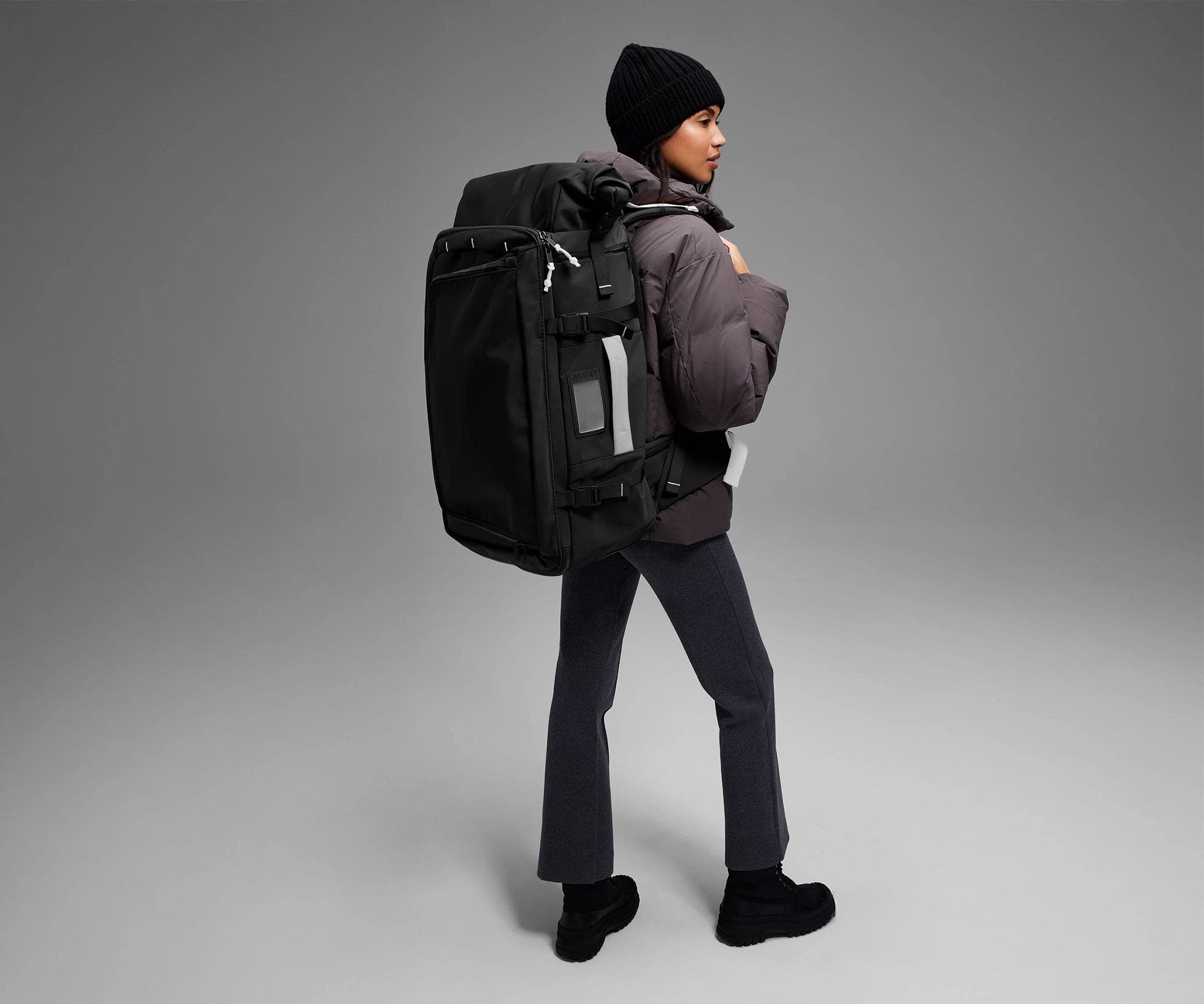 atomic boot and travel backpack Away Carry-On Boot Bag 55L in Jet Black