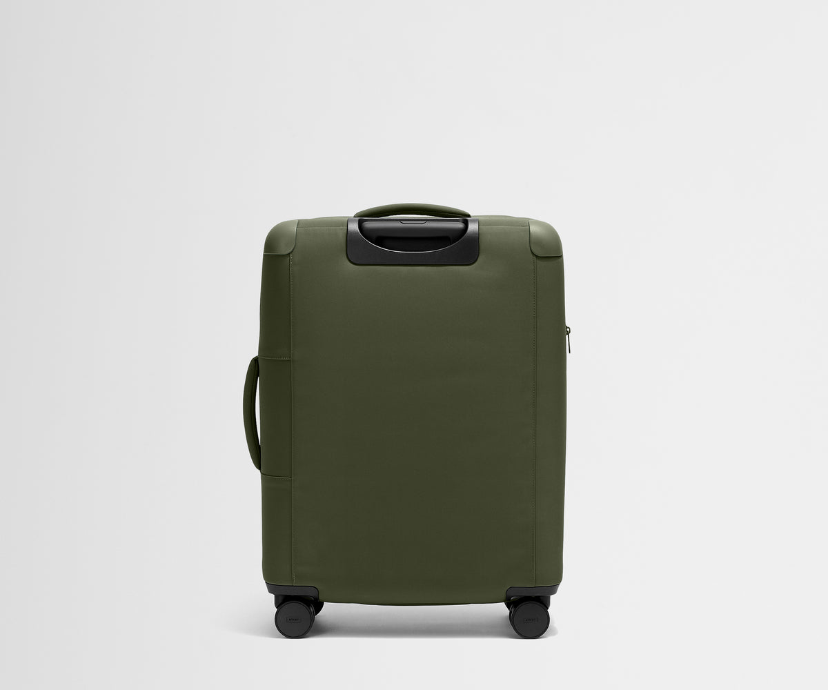 Olive Green Medium Soft Shell Suitcases: Checked Luggage | Away