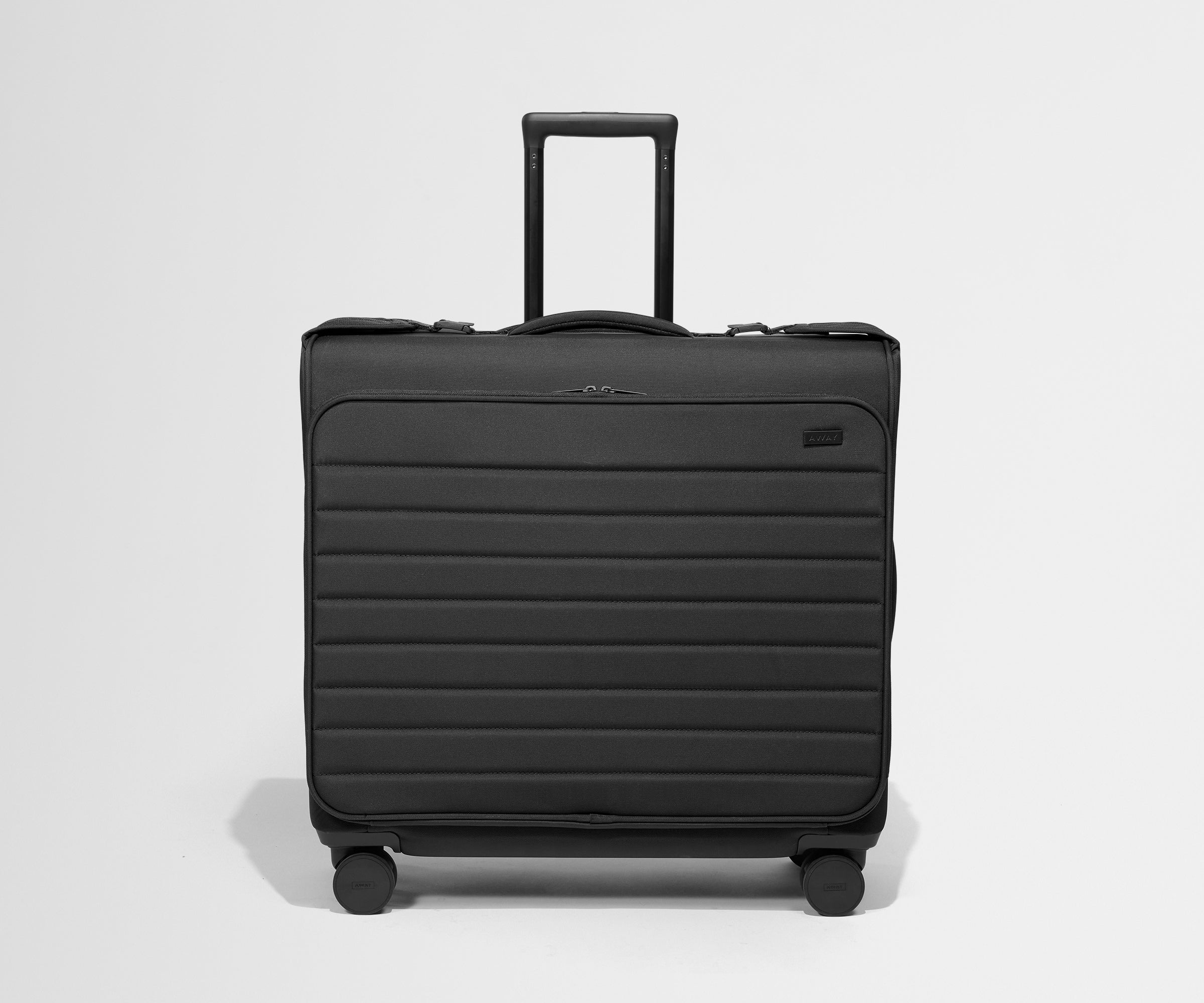 Softside Garment Roller in Jet Black