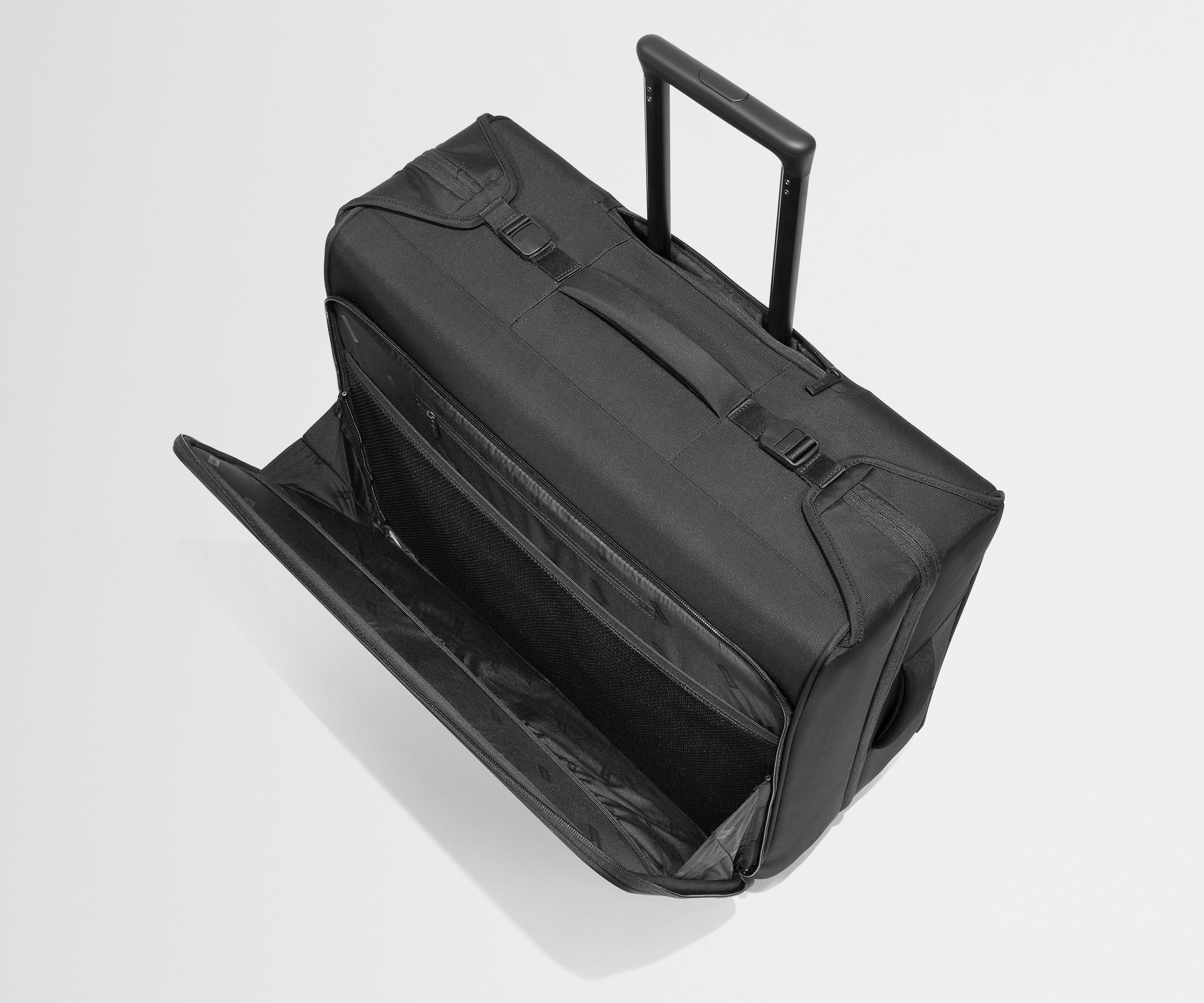 Softside Garment Roller in Jet Black