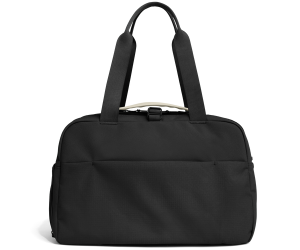 LÝFT 2WAY ENAMEL DUFFLE BAG - BLACK バッグ LÝFT 2Way Enamel Duffle Bag - Black