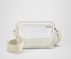 Front product view of the clear Stadium Bag