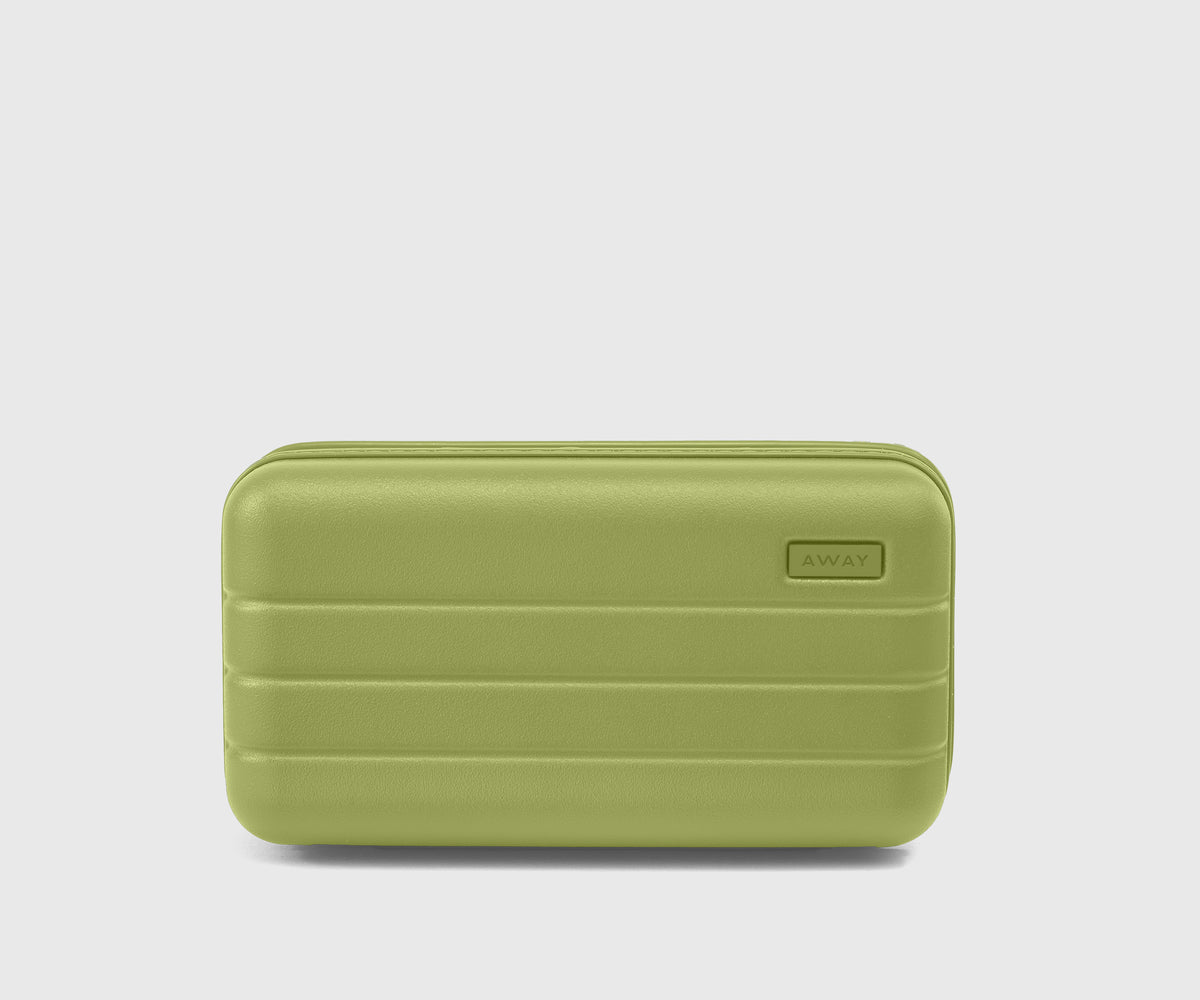 Travel Glasses Case in Chartreuse Spark