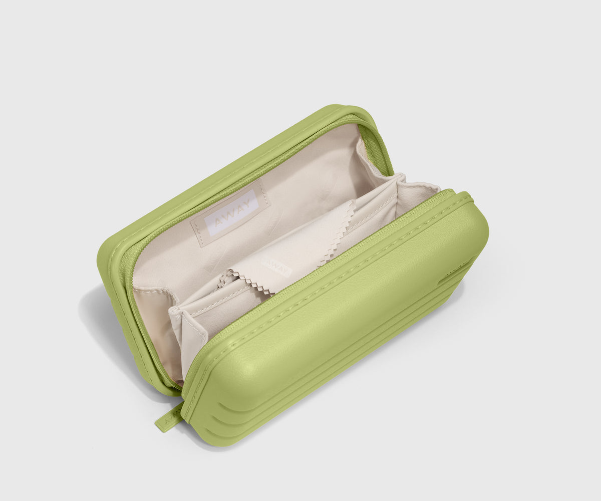 Travel Glasses Case in Chartreuse Spark