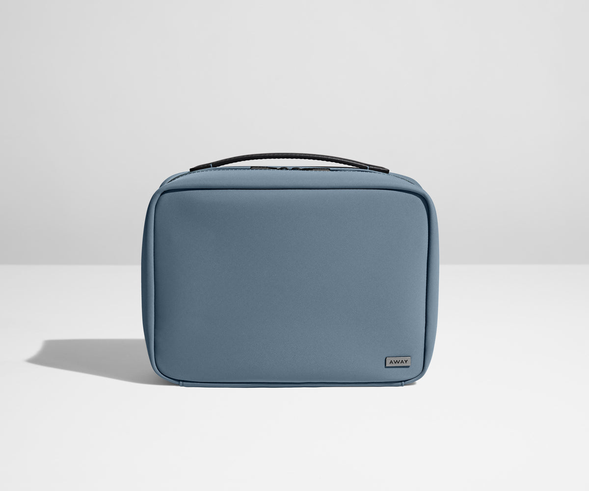 Front view of The Hanging Toiletry Bag