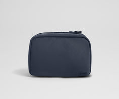 Hanging Toiletry Bag in Navy Blue