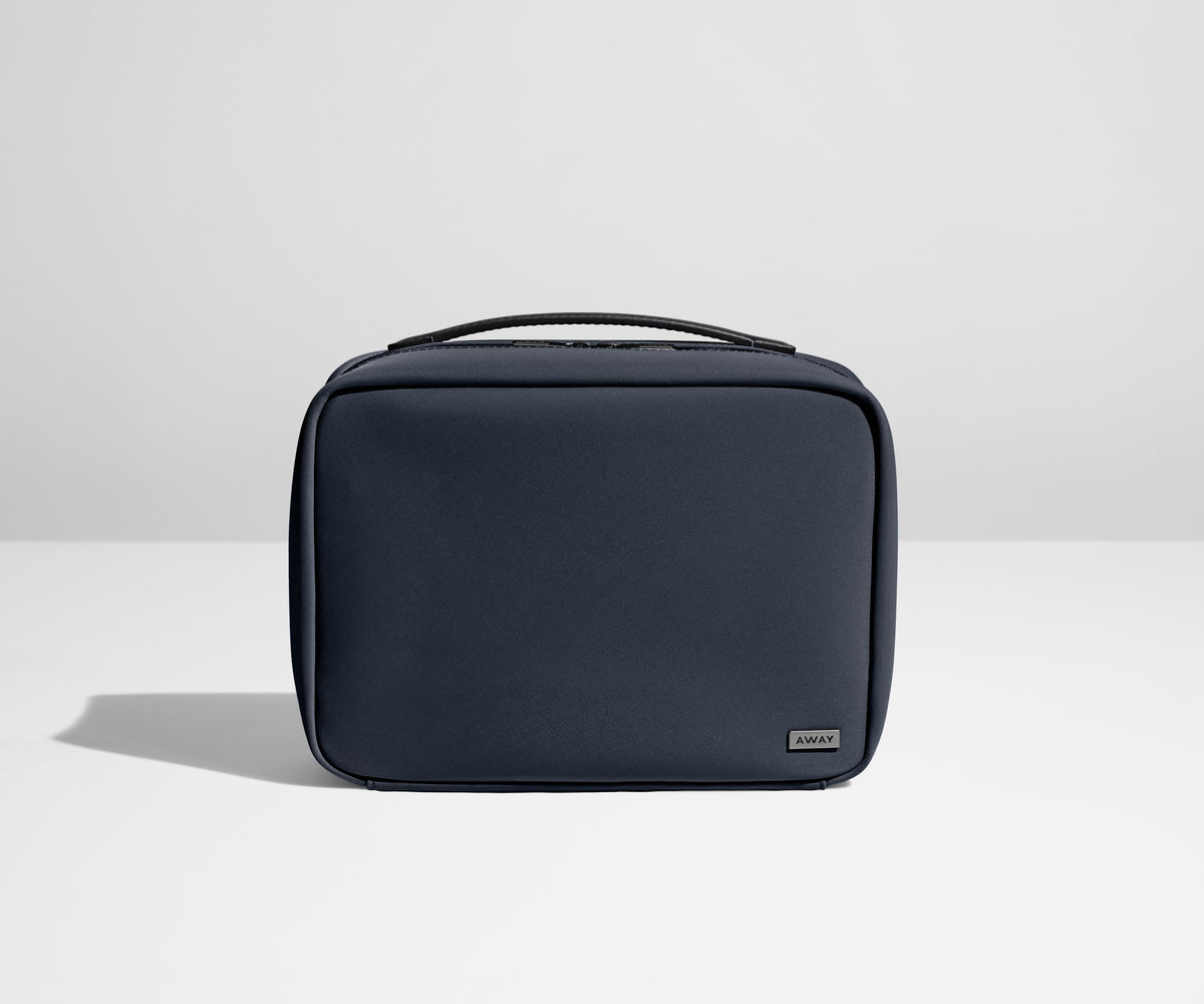 Front view of The Hanging Toiletry Bag