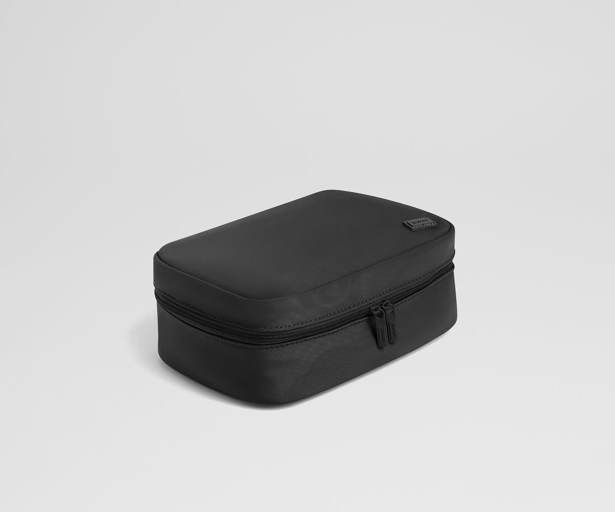 flat travel toiletry bags Colette Lay-Flat Canvas Bag in Black Discover the latest Outlet Nylon Lay Flat Travel Organizer at Beyondstyle.us and take advantage of our exclusive 75 Off Travelon: Luggage Flat-Out Toiletry Kit
