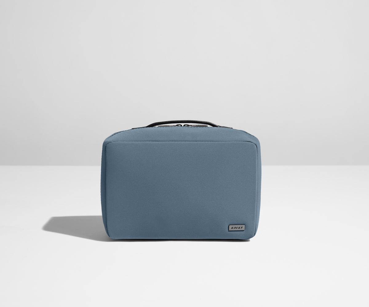 The Small Toiletry Bag in Jet Black