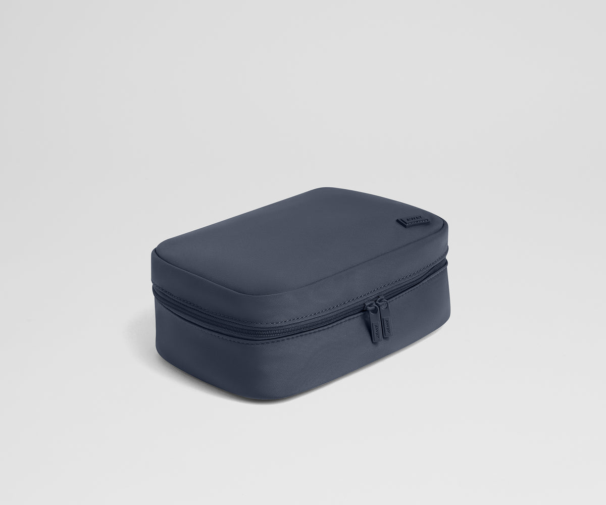 best lightweight travel toiletry bag Small Toiletry Bag in Coast Blue