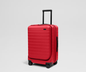 Topside Bigger Carry-On in Cherry Red