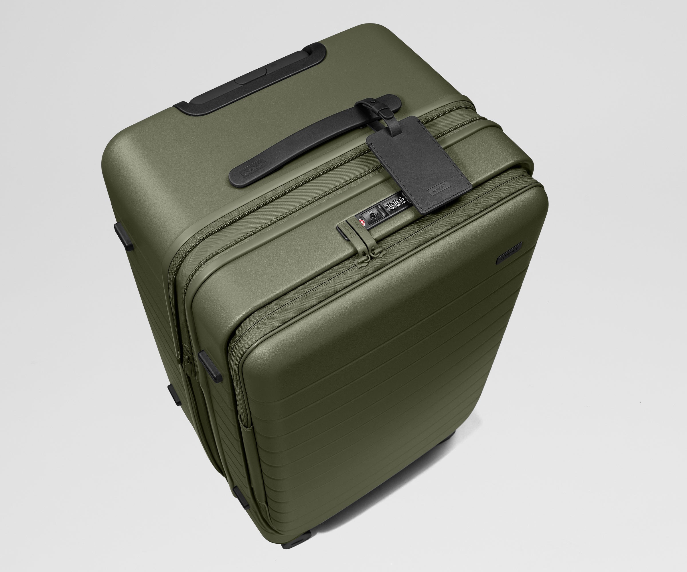 Medium Trunk Luggage: Olive Green | Away