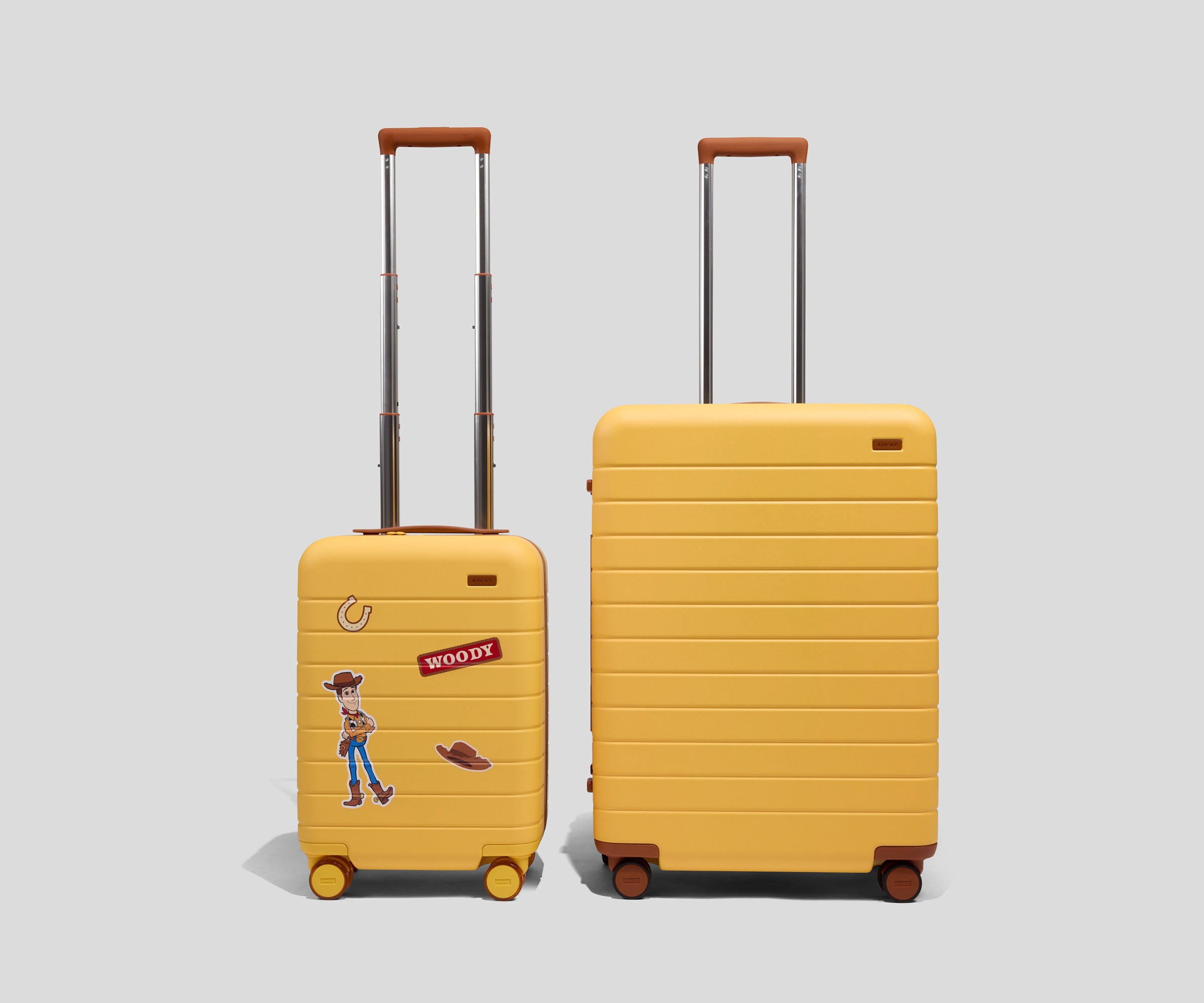 Toy Story 5 Kids Carry-On in Woody Yellow | Away