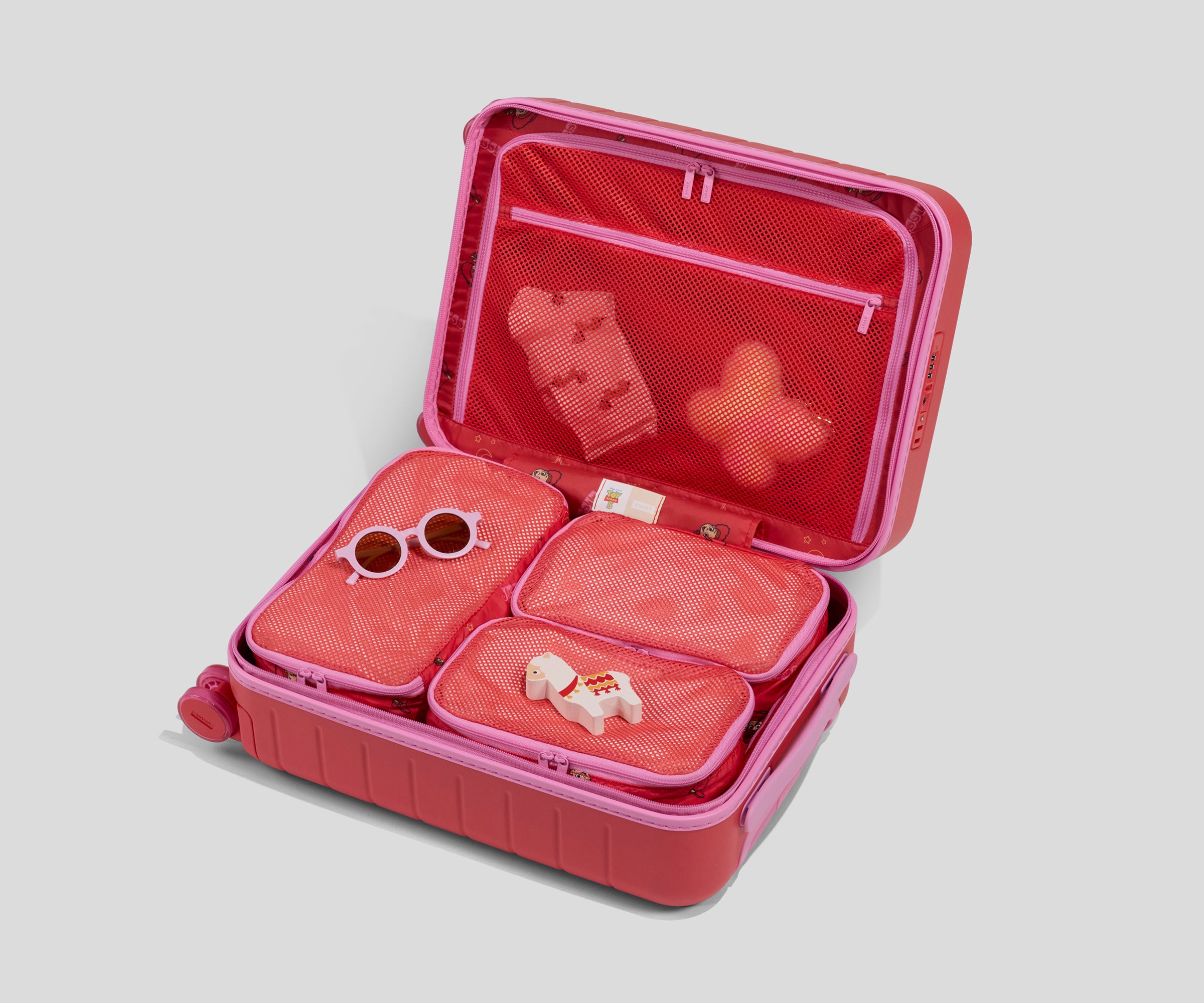 Toy Story 5 Kids Packing Cubes in Jessie Red | Away