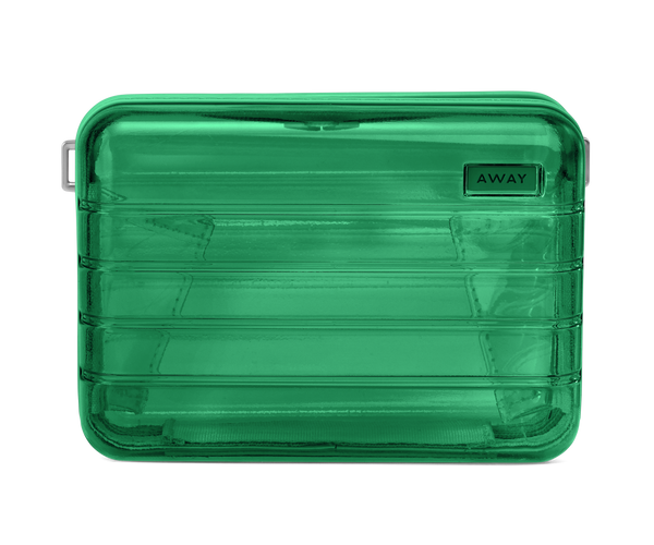The Mini Crossbody Bag in Translucent Green | Away
