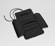 Featherlight Jewelry Roll in Jet Black