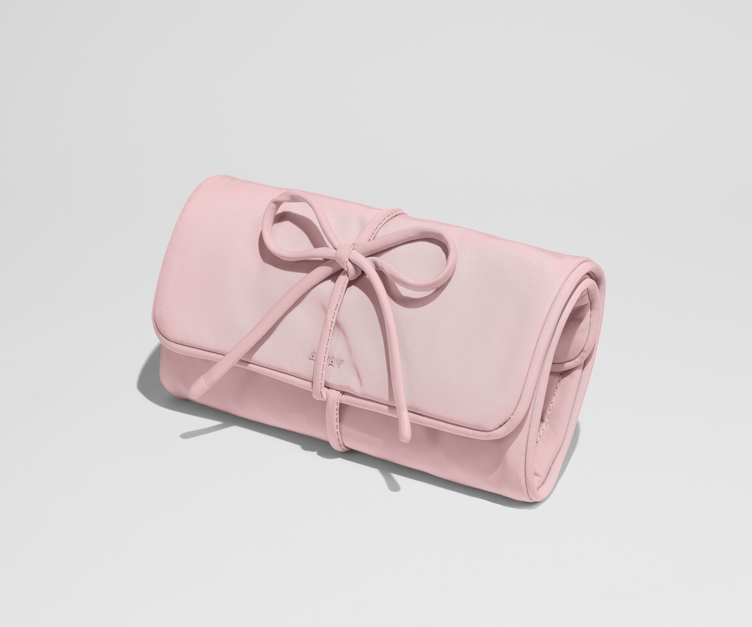 Featherlight Jewelry Roll in Blush Pink