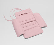 Featherlight Jewelry Roll in Blush Pink
