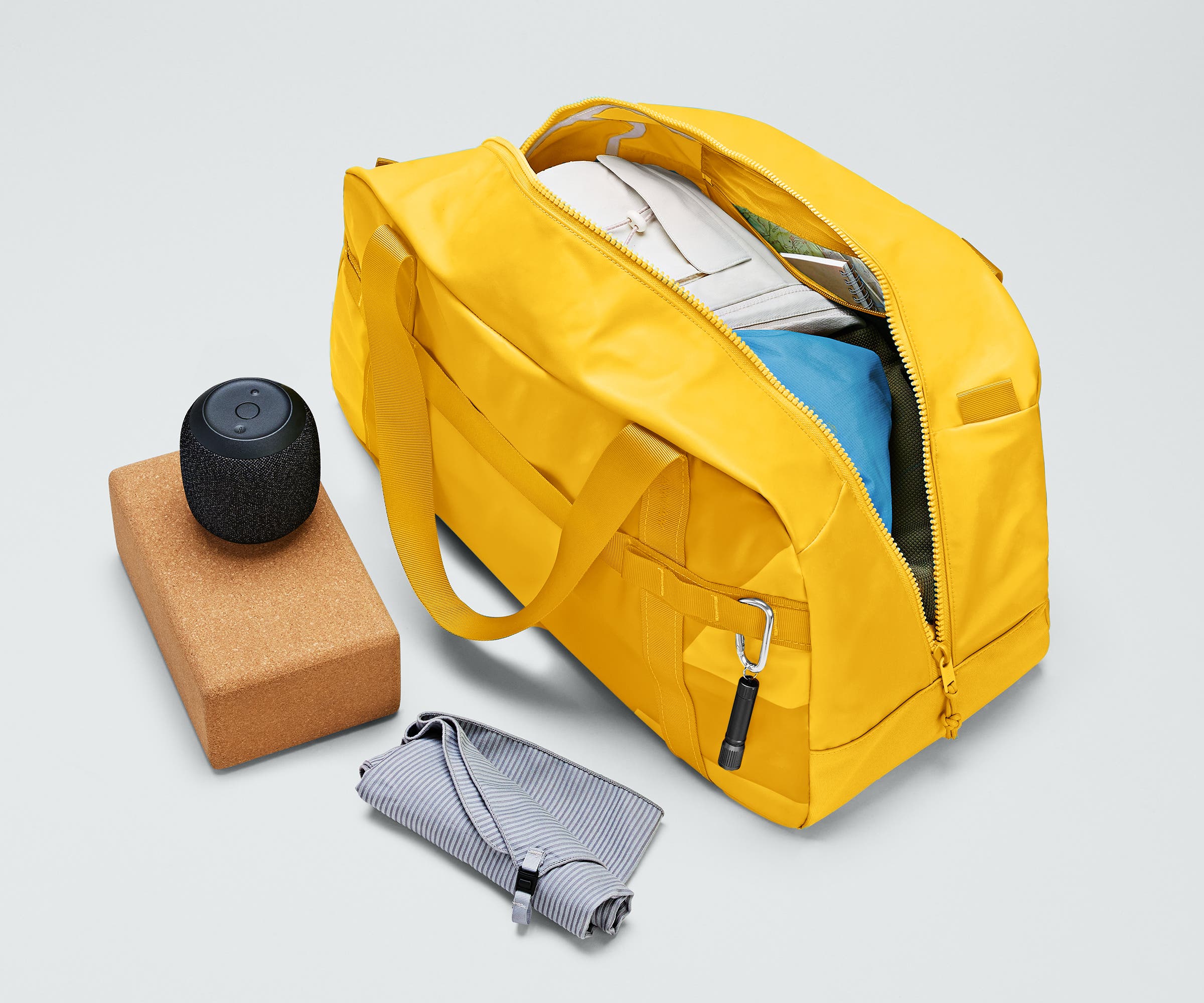 The Outdoor Duffle 40L | Mustard Yellow