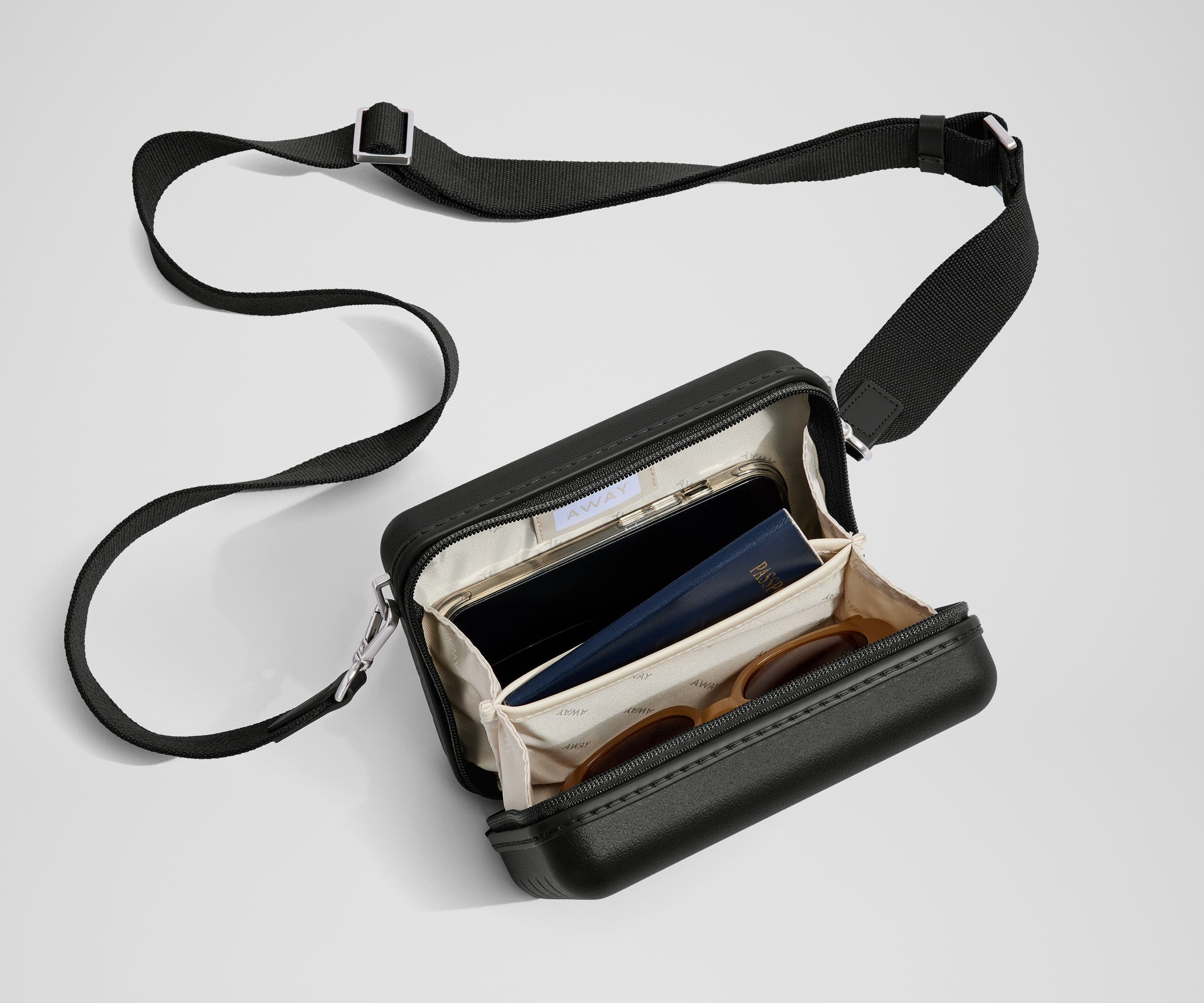 Away Mini Crossbody In Navy Blue