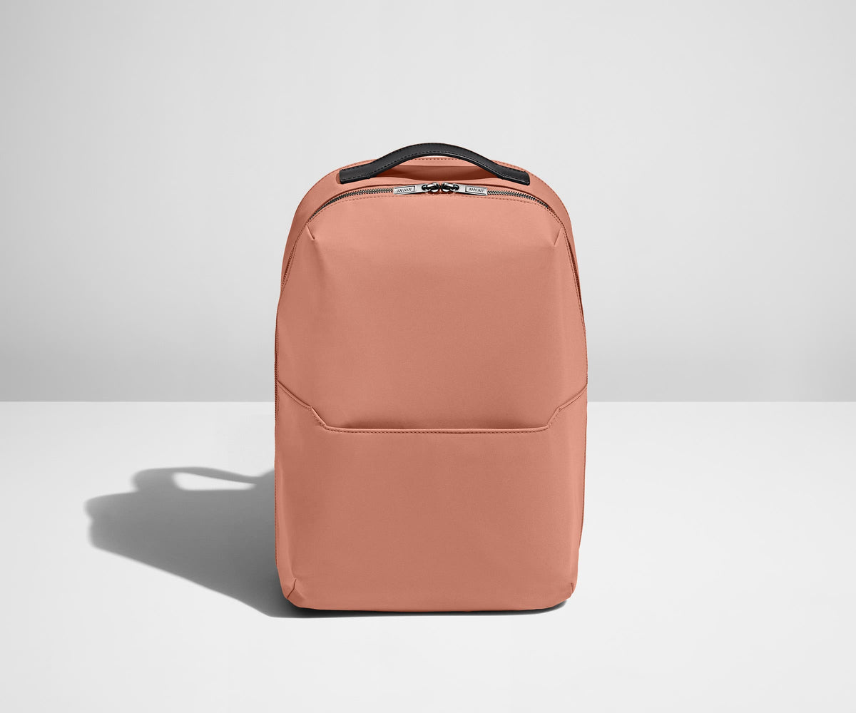 pink rains backpack The Everywhere Zip Backpack in Clay Pink