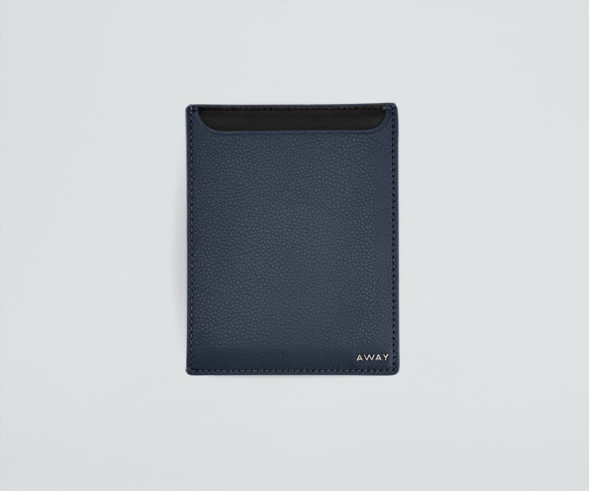 Passport Wallet in Navy Blue
