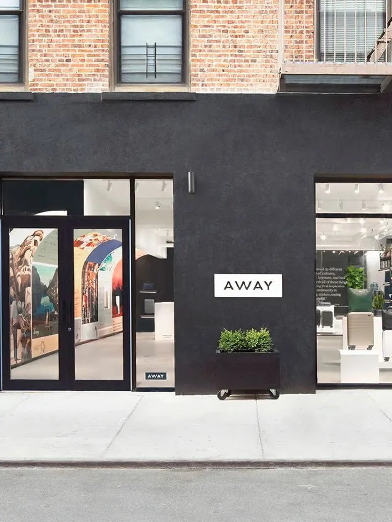 The NYC Away storefront in Williamsburg