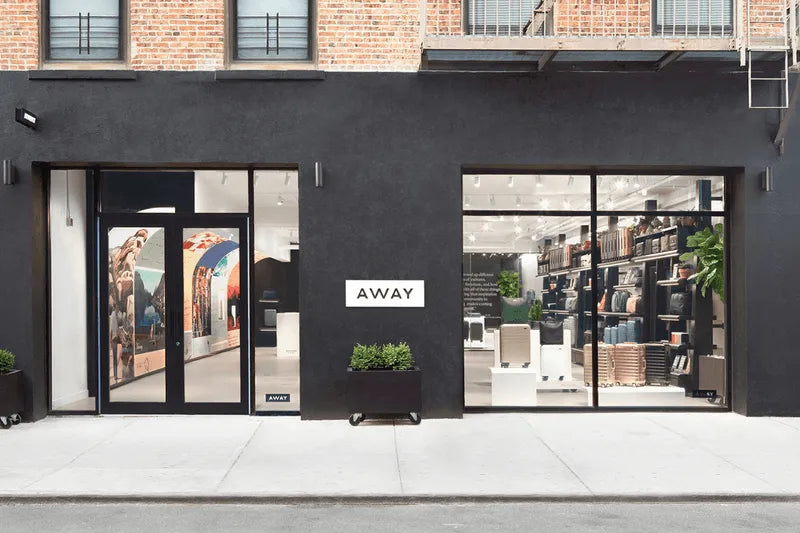 The Away storefront in NYC