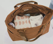 Featherlight Diaper Tote in Jet Black